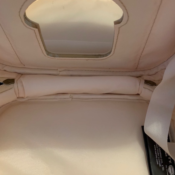 NWT HELLO KITTY & Friends Bread Makeup Bag beige mirror cute 8” x 5" Bioworld - Picture 3 of 13